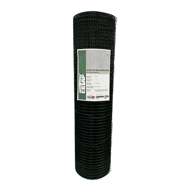 Katiskaverkko PVC 1x25m, 19 x 19mm