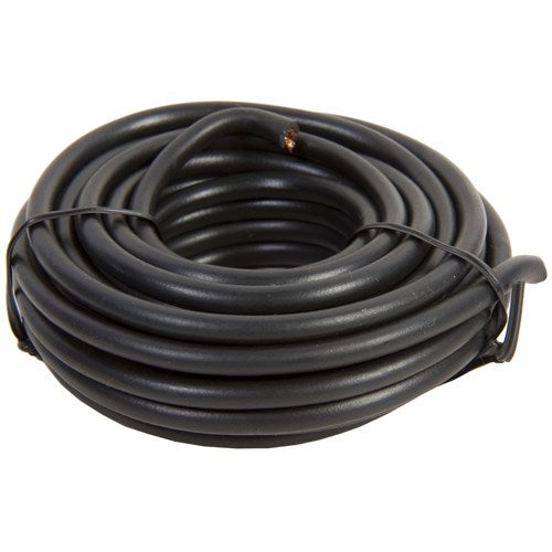 M+ s&auml;hk&ouml;johto musta 1x2.5mm2 10m