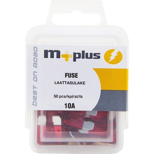 Laattasulake 10 A punainen 50kpl