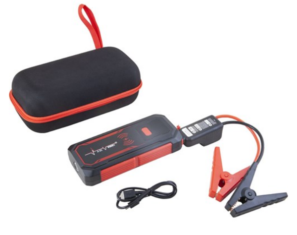 M+ apuk&auml;ynnistin 800A/1500A 12V litiumioniakulla, langaton lataus