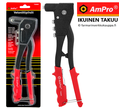 AmPro Vetoniittipihdit 260mm